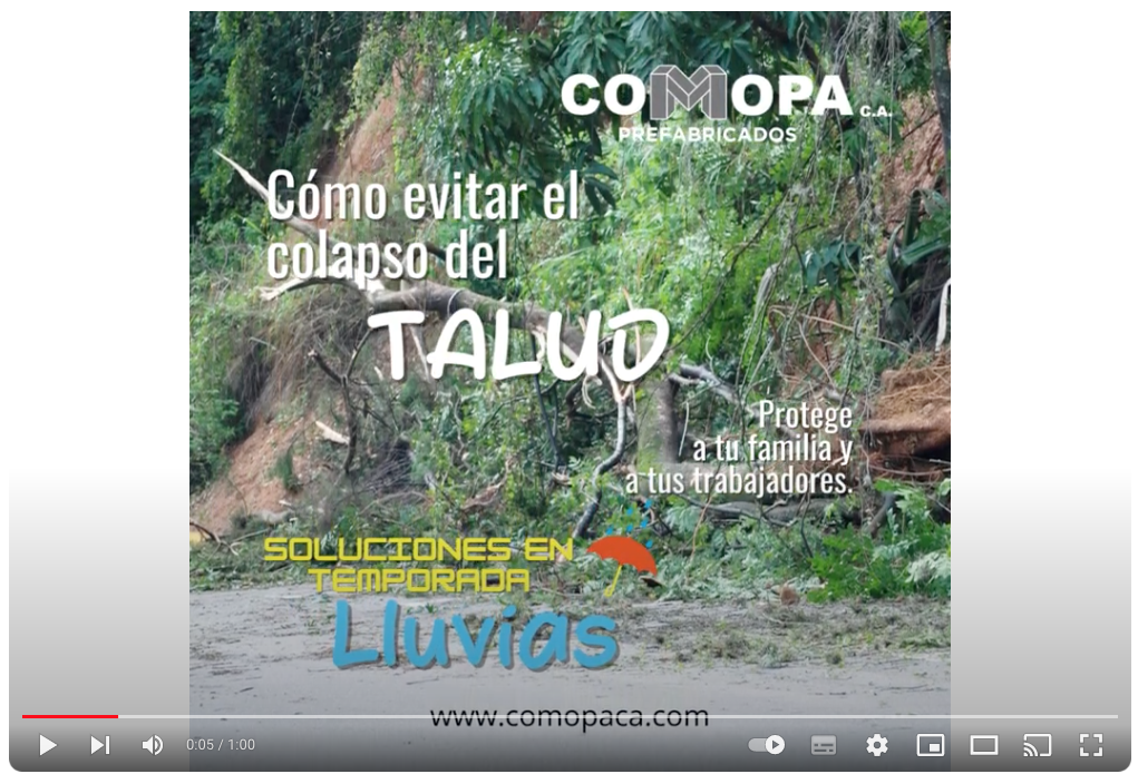 ¿Cómo evitar el colapso del TALUD?